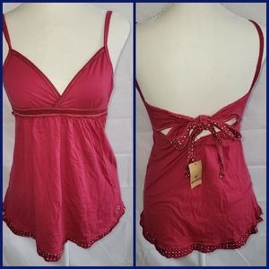 Vintage Y2k Hollister babydoll tank top size small
